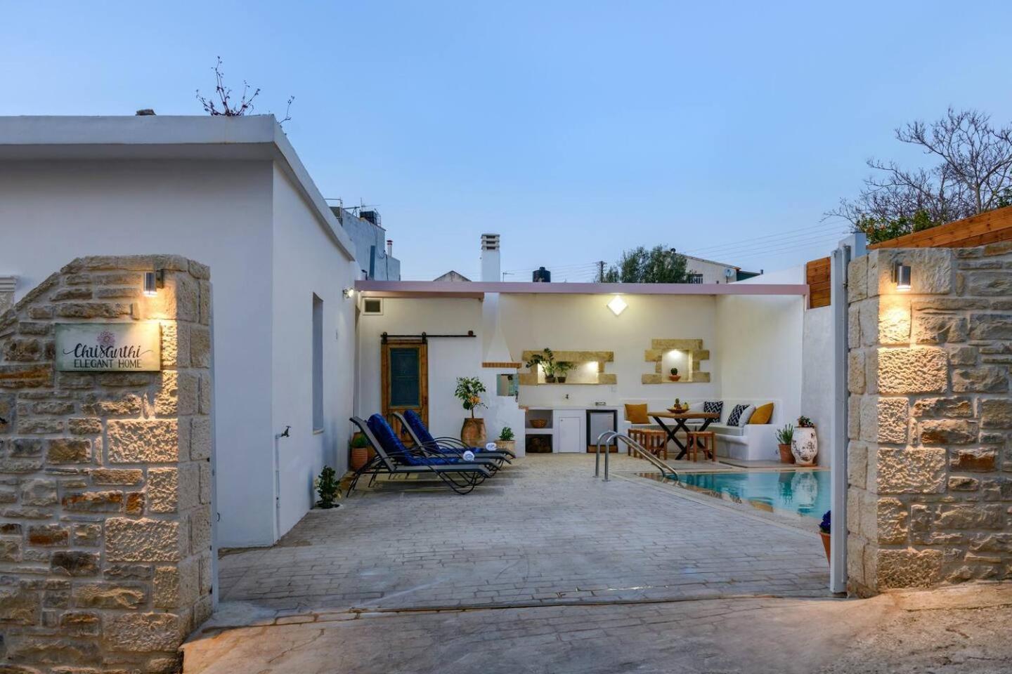 Chrisanthi Elegant Villa Πιτσίδια Εξωτερικό φωτογραφία
