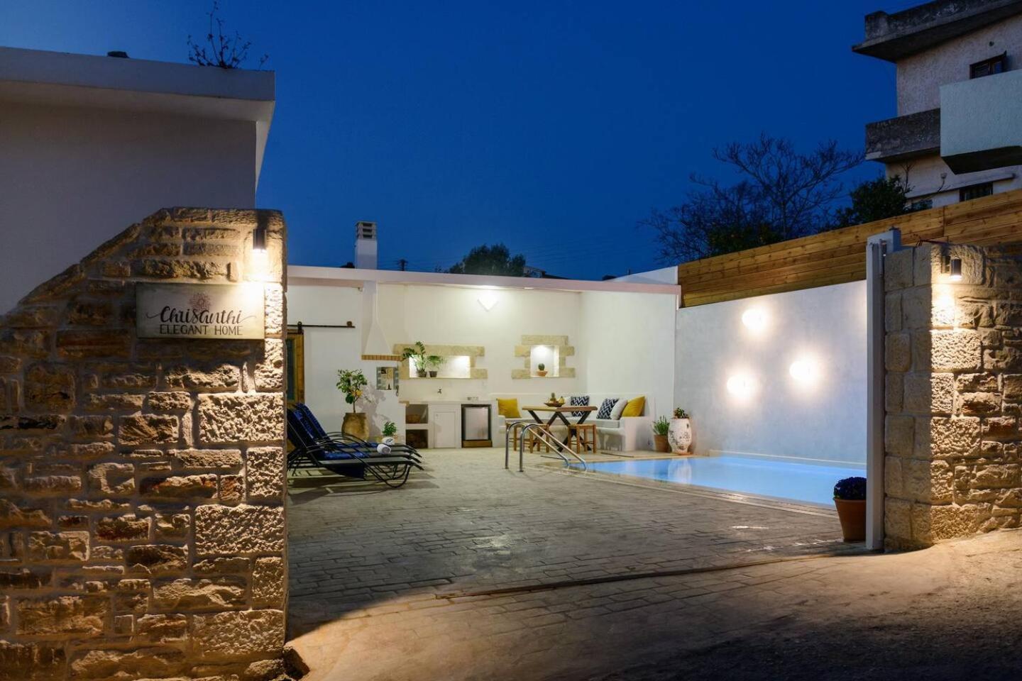 Chrisanthi Elegant Villa Πιτσίδια Εξωτερικό φωτογραφία